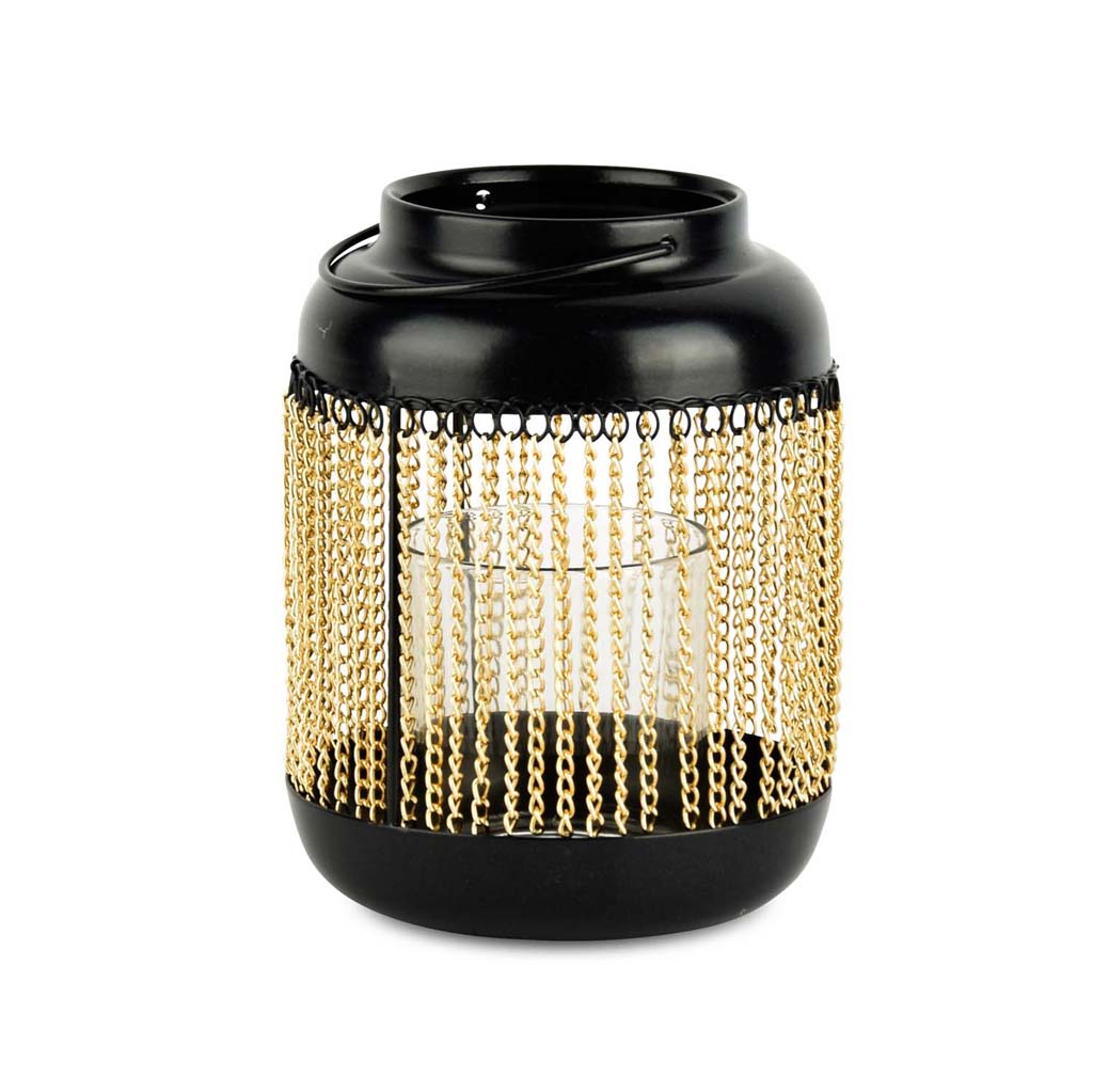 Theelicht Black chain
