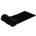 Decoratieve loper zwart