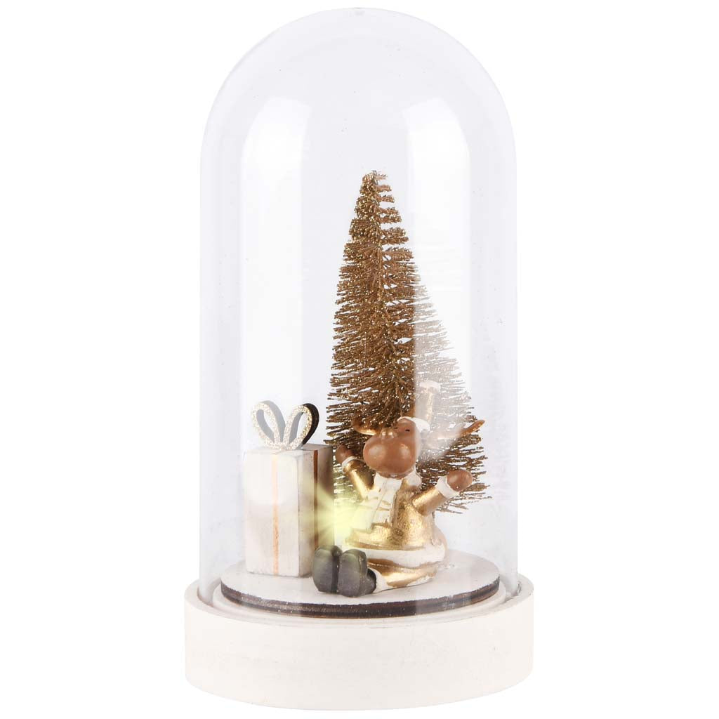 Kerststolp met LED