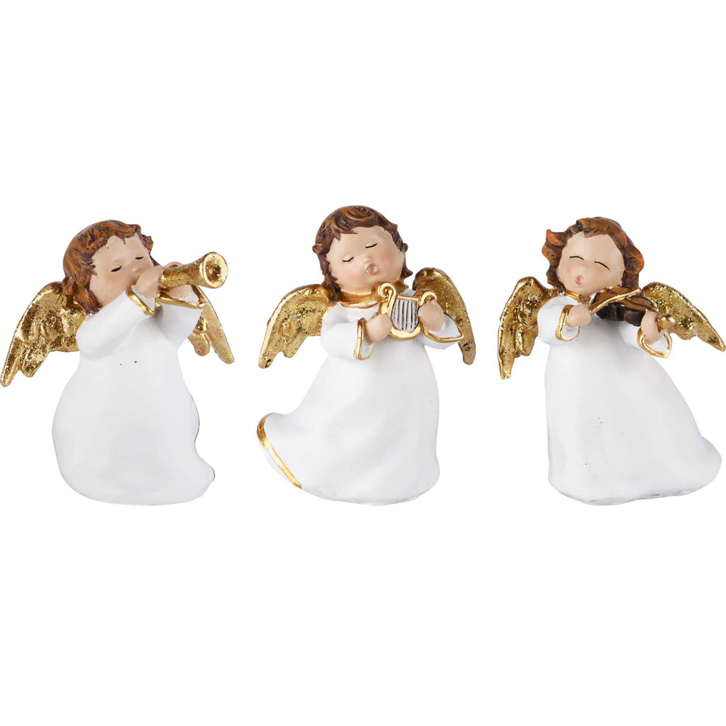 Set van drie engeltjes