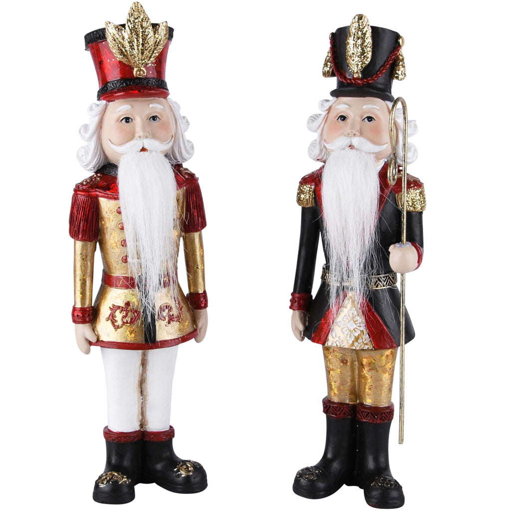Set van twee gekleurde notenkrakers
