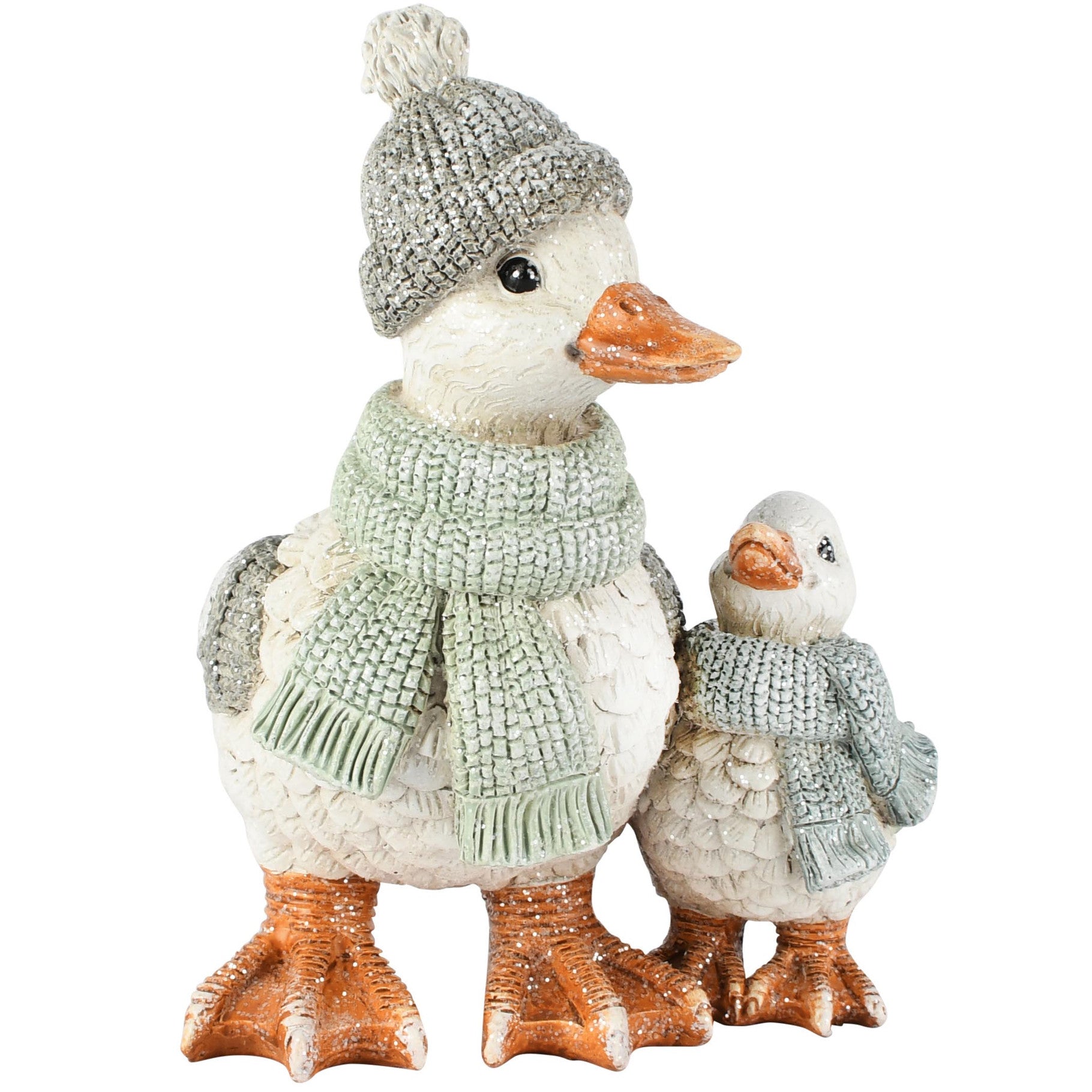Duo van wintereendjes